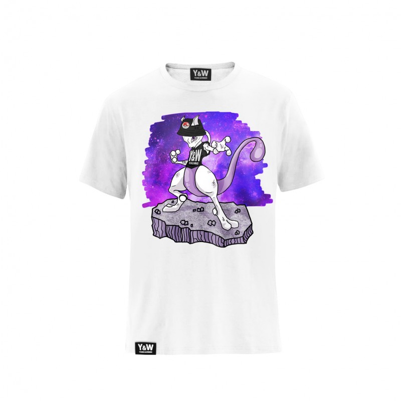 T-Shirt Y&W Pokeshirt - Mewtwo