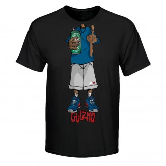 T-SHIRT BODY GUIZ' PARIS NOIR