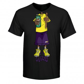 T-SHIRT BODY GUIZ' LAKS NOIR