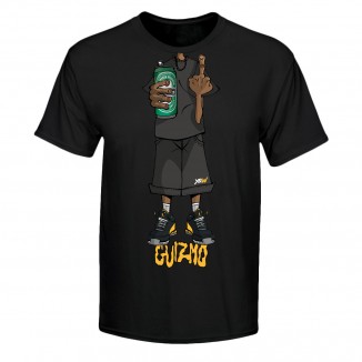 T-SHIRT BODY GUIZ' BLACKGOL NOIR