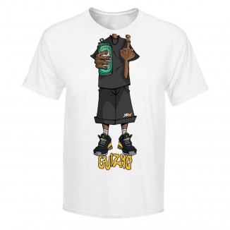 T-SHIRT BODY GUIZ' BLACKGOL BLANC