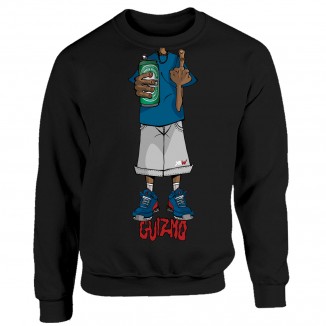 SWEAT BODY GUIZ' PARIS NOIR