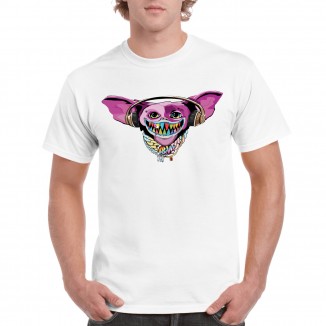 TSHIRT « GREMZS GRIL’S » FLUO