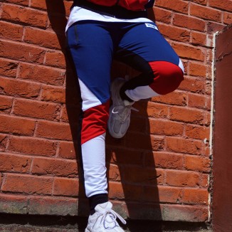 Bas De Jogging Paris Noir, Bleu, Blanc, Rouge