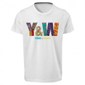 Tshirt Y&W Boubou blanc