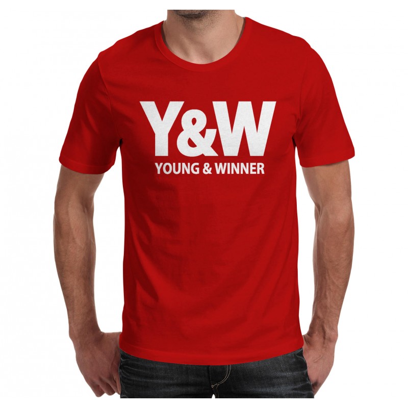 Tshirt Y&W Classic Rouge
