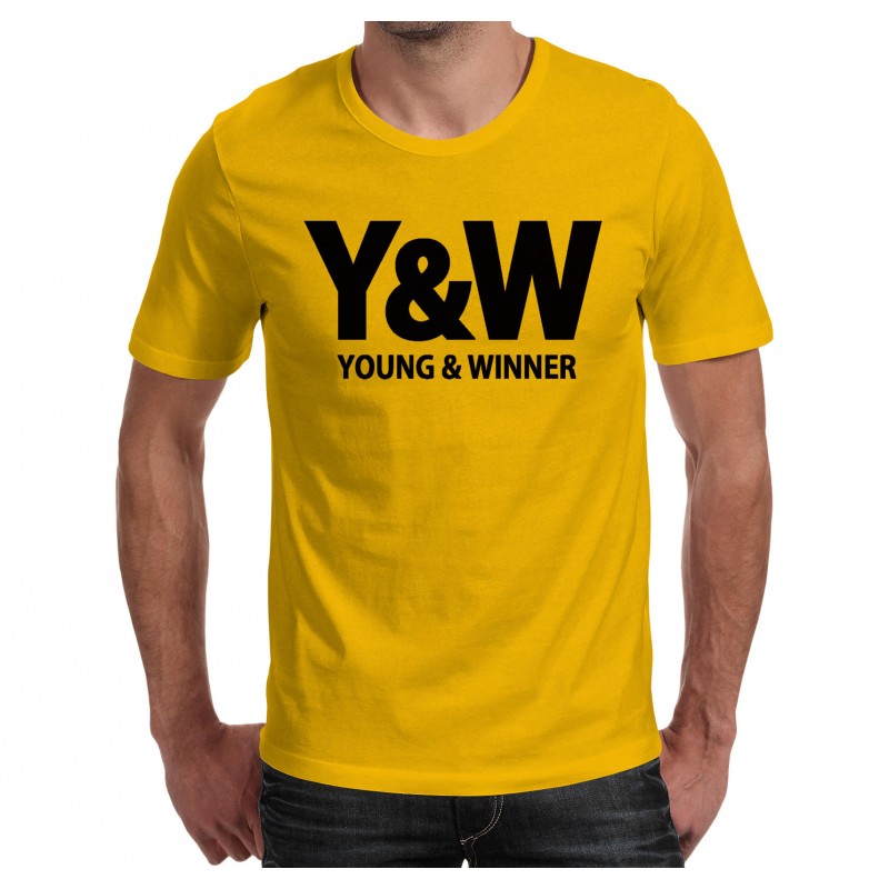 Tshirt Y&W Classic Jaune