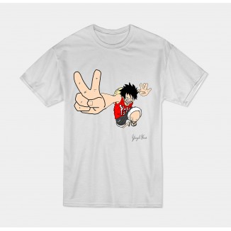 Tshirt Y&W Luffy Jump