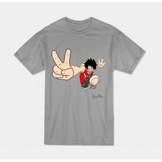 Tshirt Y&W Luffy Jump