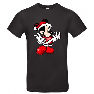 Tshirt Y&W Mins Noël noir