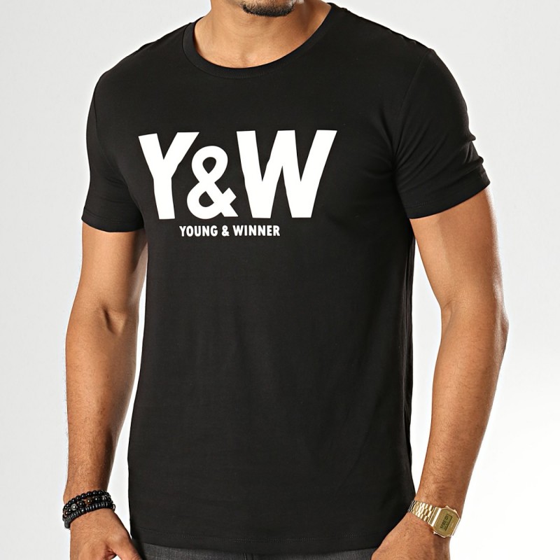 Tshirt Y&W Classic noir