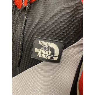 Veste A Capuche Zippée Y&W Capnord rouge / noir / blanc