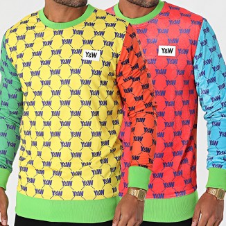 SWEAT REVERSIBLE Y&W MULTICOLORS