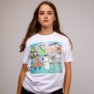 TShirt "Cardi" Noir ou Blanc