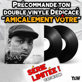 Double Vinyle Guizmo "Amicalement Vôtre" Dédicacé - Édition Limitée