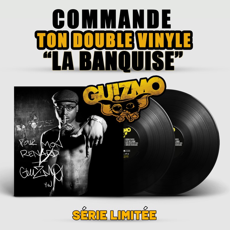 Double Vinyle Guizmo "La Banquise" Dédicacé - "Edition Limitée"