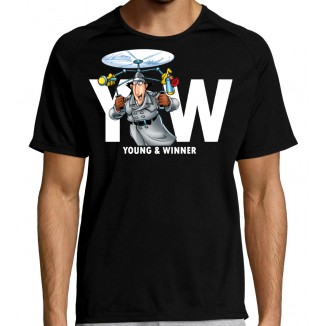 TShirt "Y&W INSPECTEUR GADGET" Noir ou Blanc