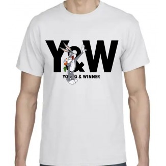 TShirt "Y&W BUGS BUNNY" Noir ou Blanc