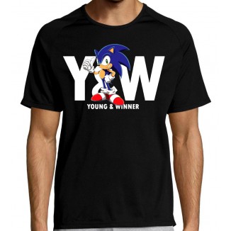 TShirt "SONIC" Noir ou Blanc
