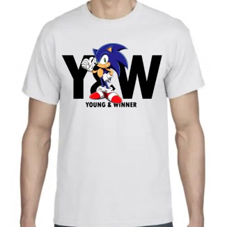 TShirt "SONIC" Noir ou Blanc