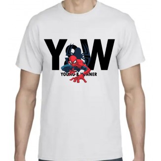 TShirt "SPIDERMAN" Noir ou Blanc