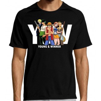 TShirt "ONE PIECE" Noir ou Blanc