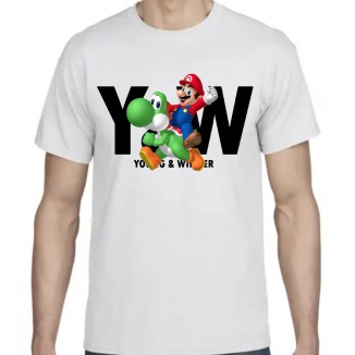 TShirt "MARIO" Noir ou Blanc