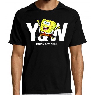 TShirt "BOB L'EPONGE" Noir ou Blanc