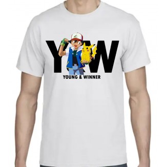 TShirt "POKEMON" Noir ou Blanc