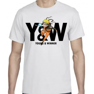 TShirt "NARUTO" Noir ou Blanc