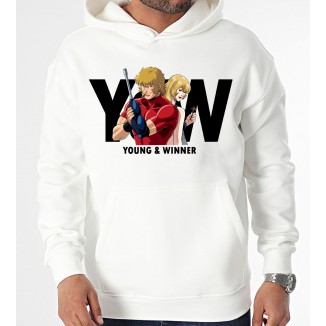 Sweat Capuche "COBRA" Noir ou Blanc