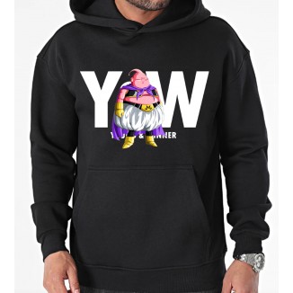 Sweat Capuche "BOUH GROS" Noir ou Blanc