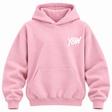 Sweat à capuche Young & Winner 2026 rose