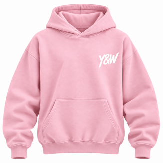 Sweat à capuche Young & Winner 2026 rose