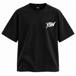 Tshirt Young & Winner 2026 noir