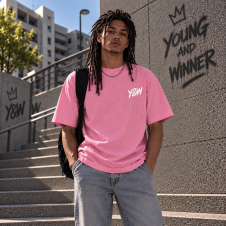 Tshirt Young & Winner 2026 rose