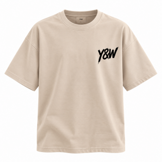 Tshirt Young & Winner 2026 beige