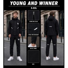 Survêtement RUN-FIT Noir Y&W