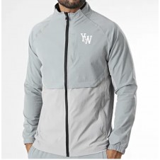 Ensemble Veste Capuche Zippée Et Pantalon Jogging Gris RUN FIT Y&W