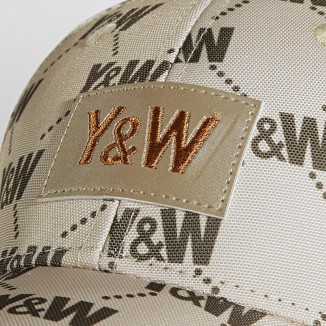 CASQUETTE Y&W ALL OVER BEIGE