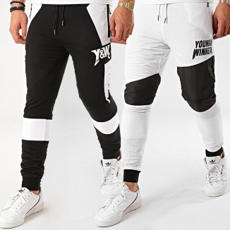 BAS DE JOGGING Y&W RÉVERSIBLE « MOTOR »