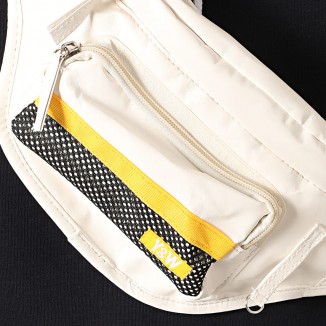 SACOCHE REVERSIBLE Y&W JAUNE ET BLANC