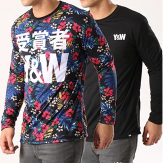 Sweat'shirt réversible Y&W Flower