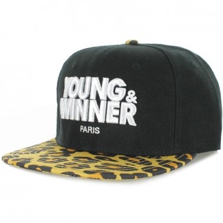 Casquette 6 PANEL Y&W "Léopard"