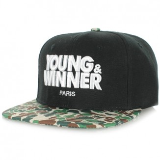 Casquette 6PANELS Y&W " Camo "