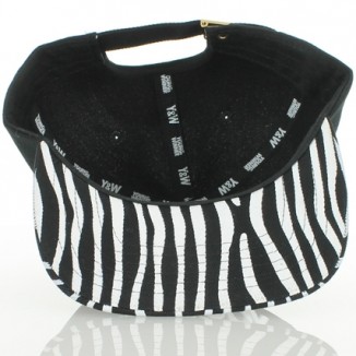 Casquette Y&W 6PANELS  " Zèbre "