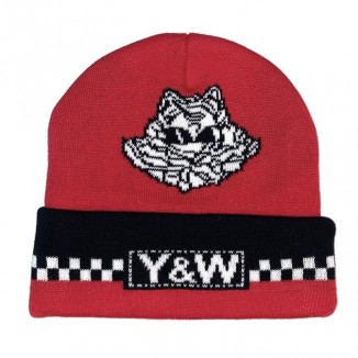 Bonnet Winter Y&W Rouge