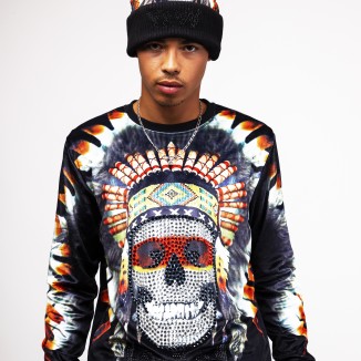 SWEAT REVERSIBLE Y&W INDIAN