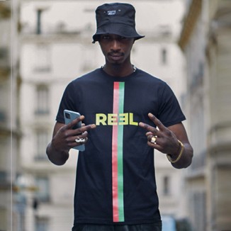 TShirt Y&W "Réel Is" - Black