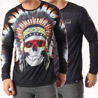 Sweat'shirt Y&W " Indian " réversible